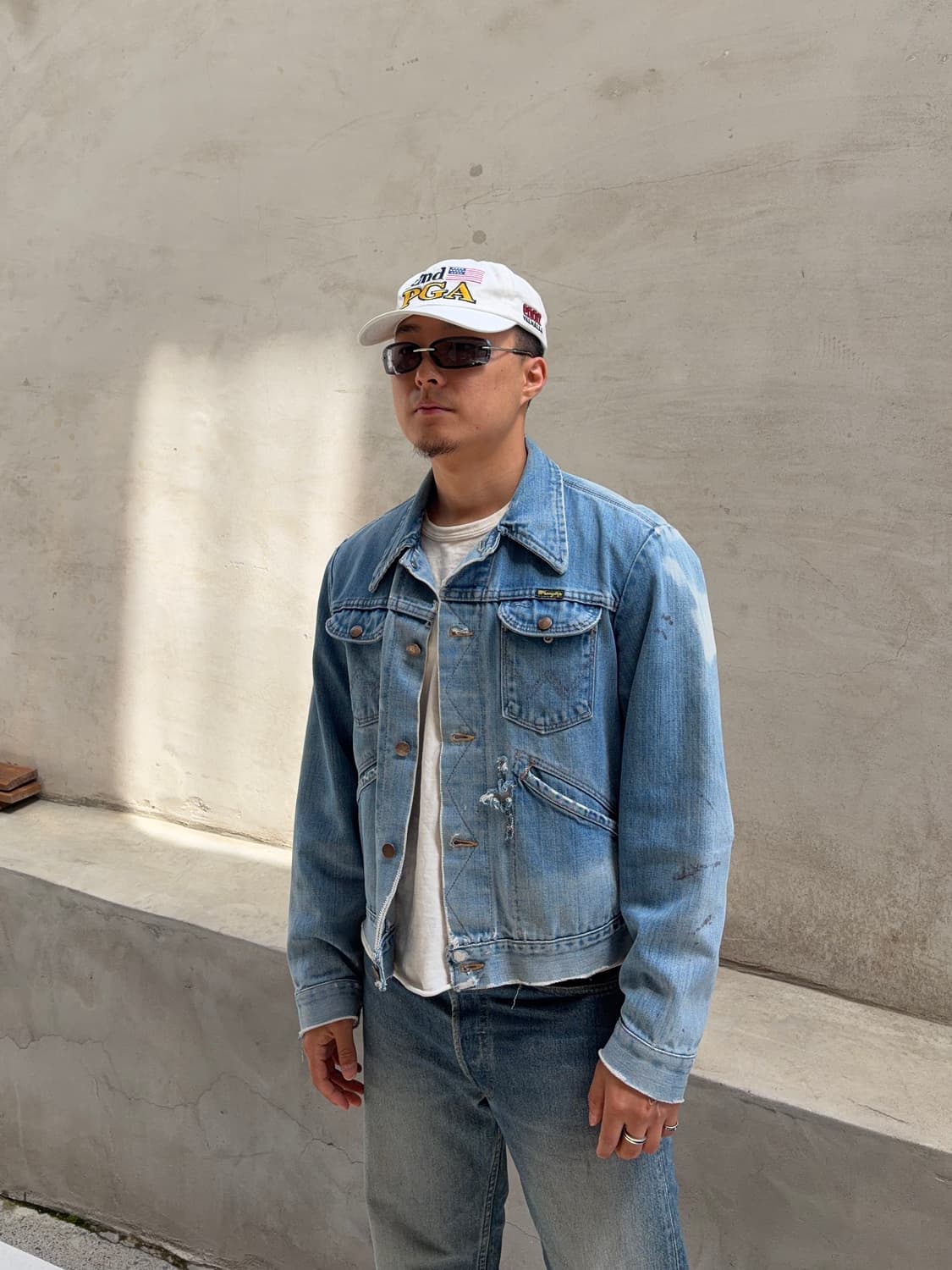 70-80‘s Wrangler 126MJ denim trucker  상품이미지1