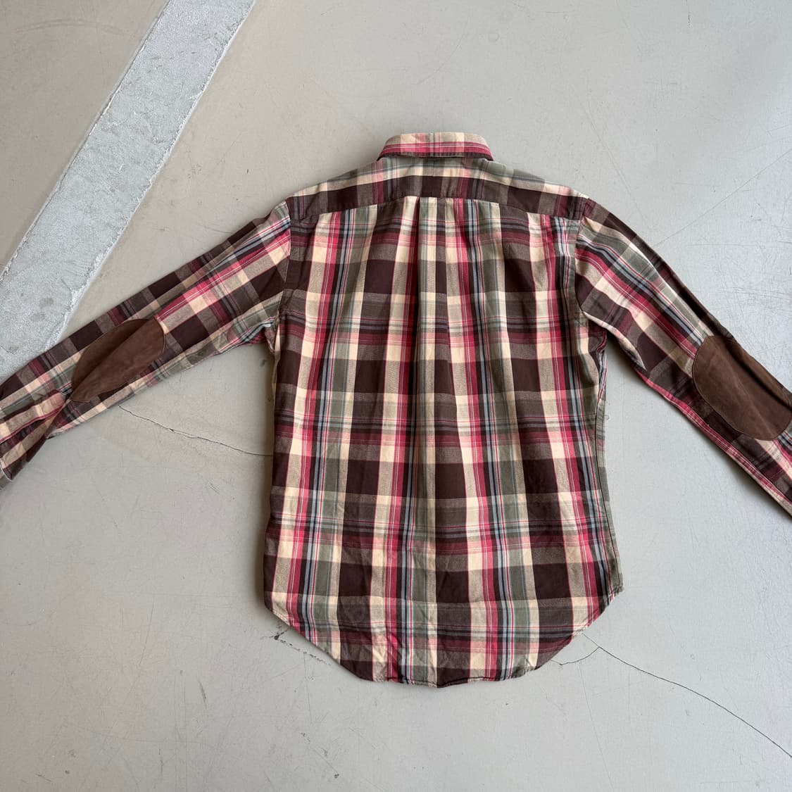 90s 폴로 랄프로렌 웨스턴 체크 셔츠 상품이미지5