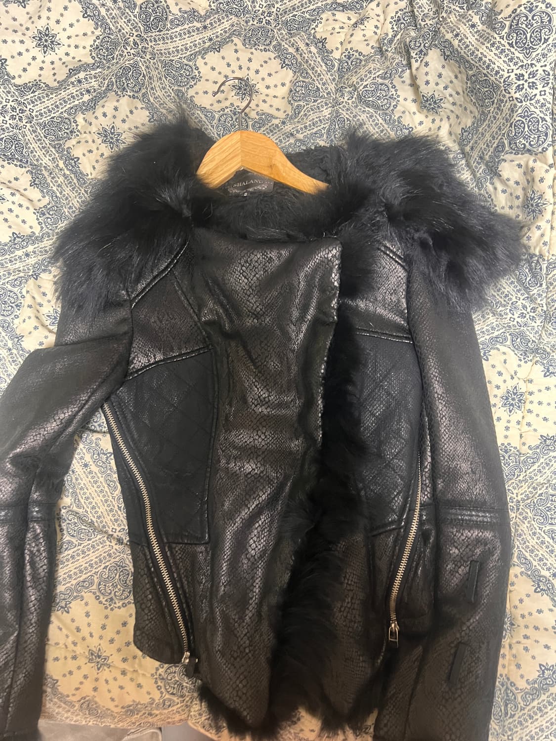 Shalang 샤랑 빈티지 파에톤 무스탕 자켓 상품이미지6