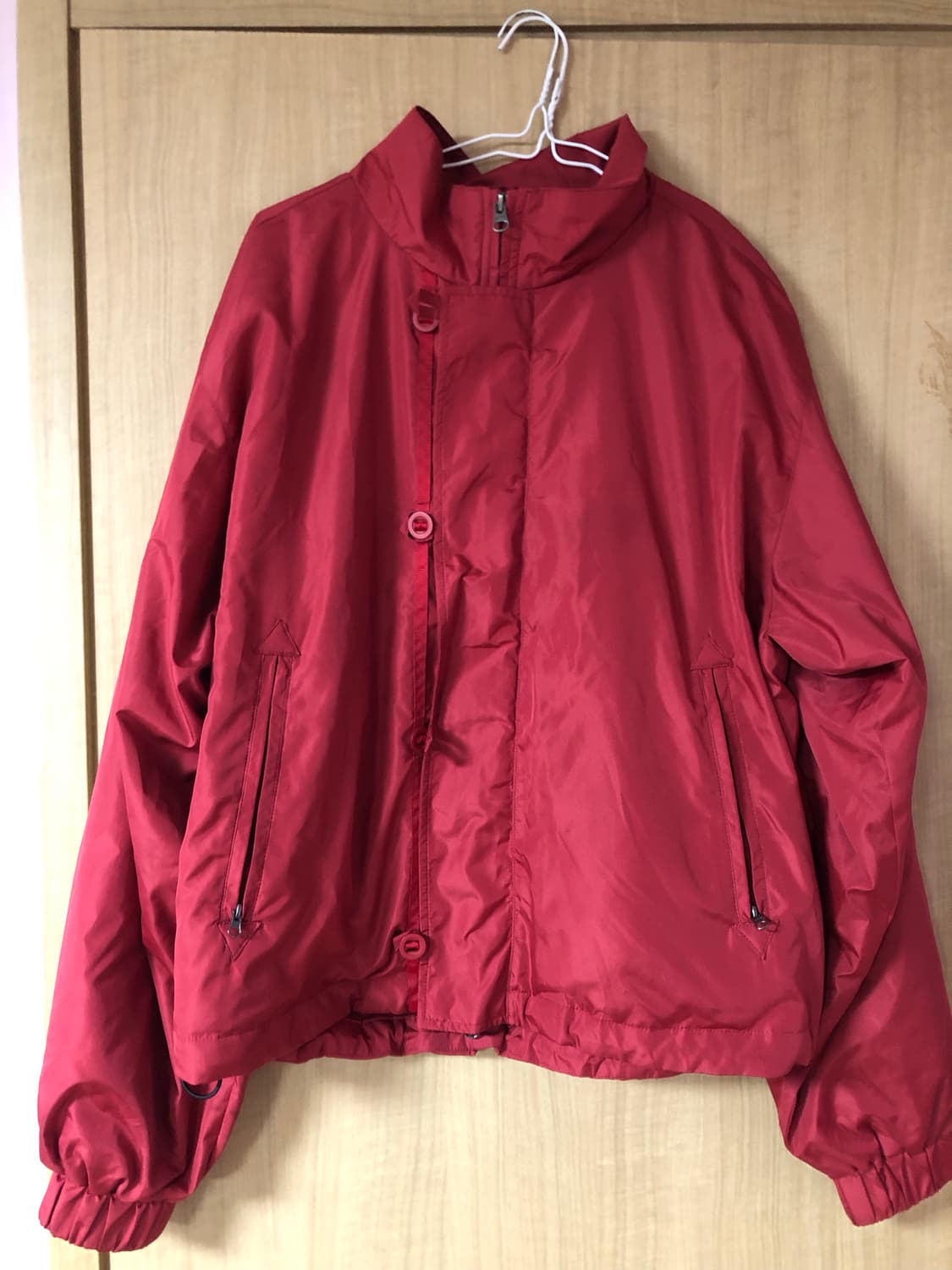 세컨모놀로그 나일론 하프 자켓 상품이미지1