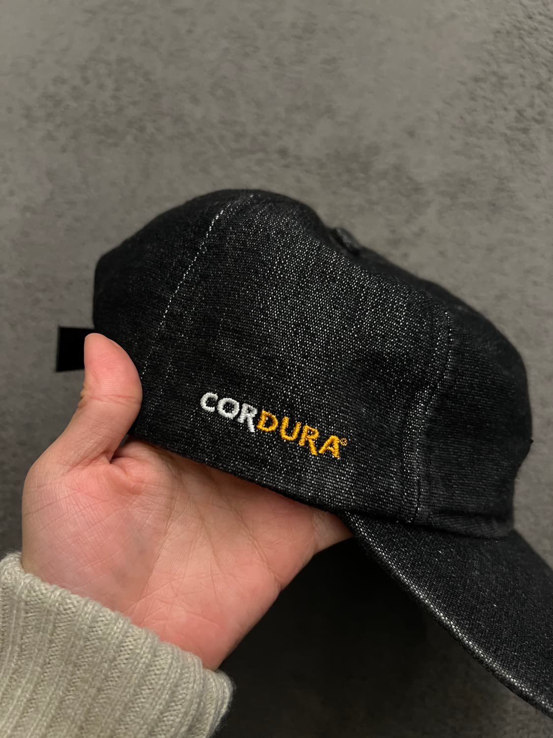 슈프림 스몰 박스로고 데님 코듀라 캡 처분  상품이미지2