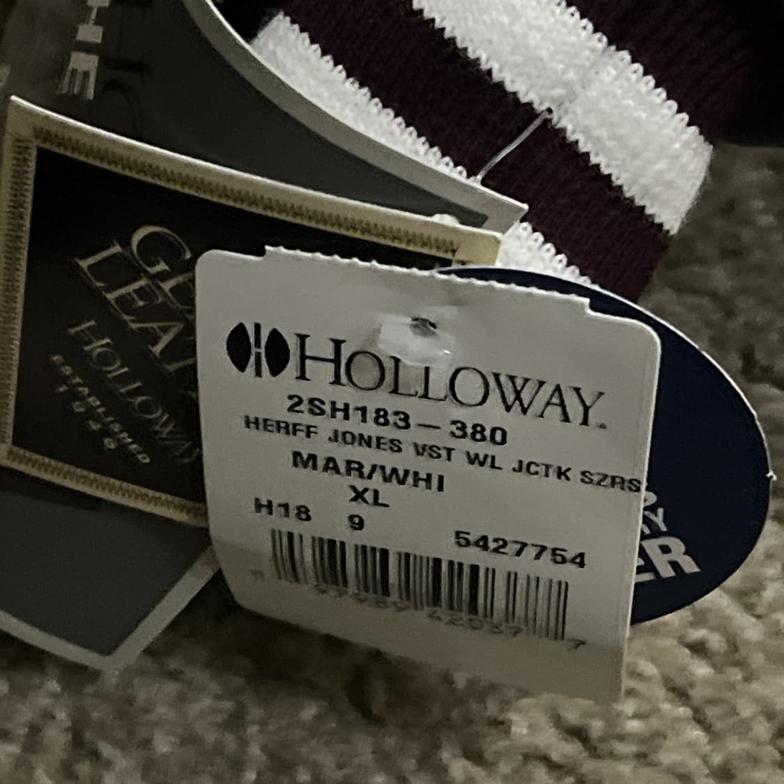 할로웨이 울 레더 바시티 자켓 상품이미지8