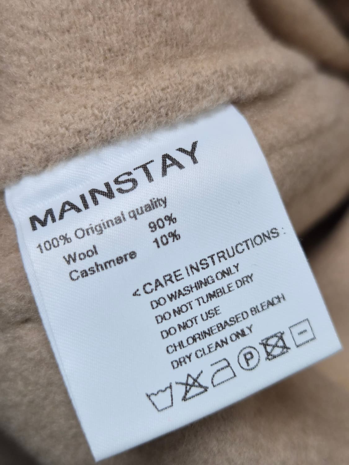 캐시미어 울 핸드메이드 후드롱코트 상품이미지6