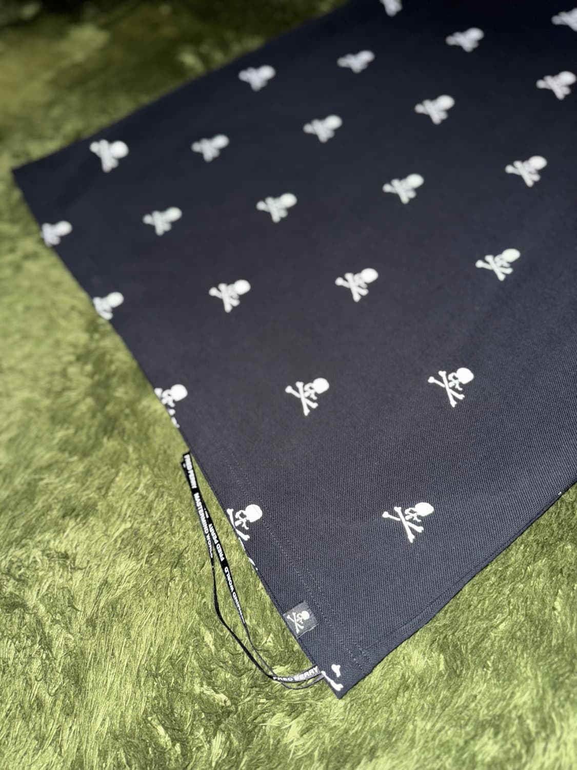 [L] 마스터마인드 X 프레드페리 스컬 로고 프린트 폴로티 상품이미지5