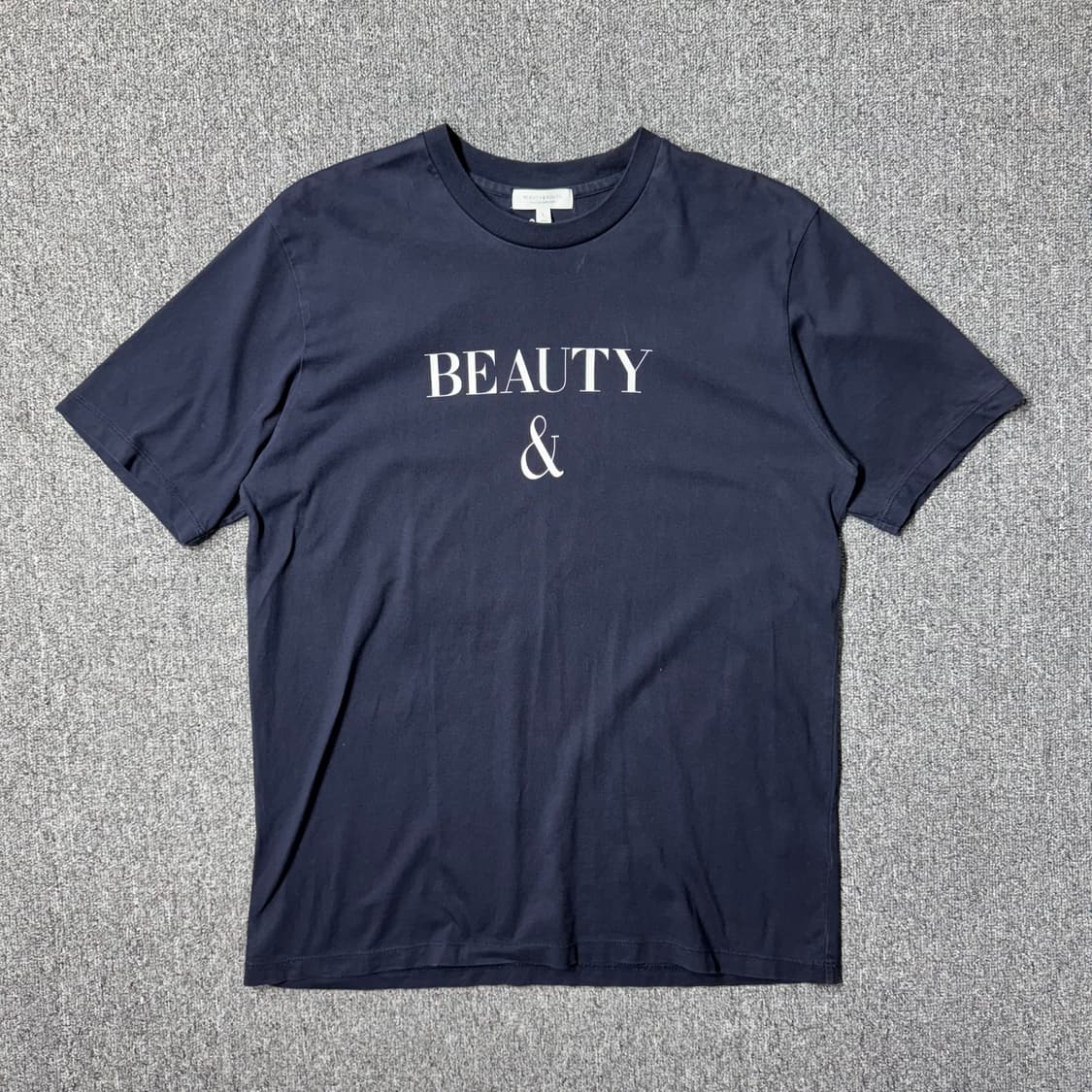 BEAUTY&YOUTH 유나이티드애로우즈 티셔츠블랙(L/OLD-7526) 상품이미지1