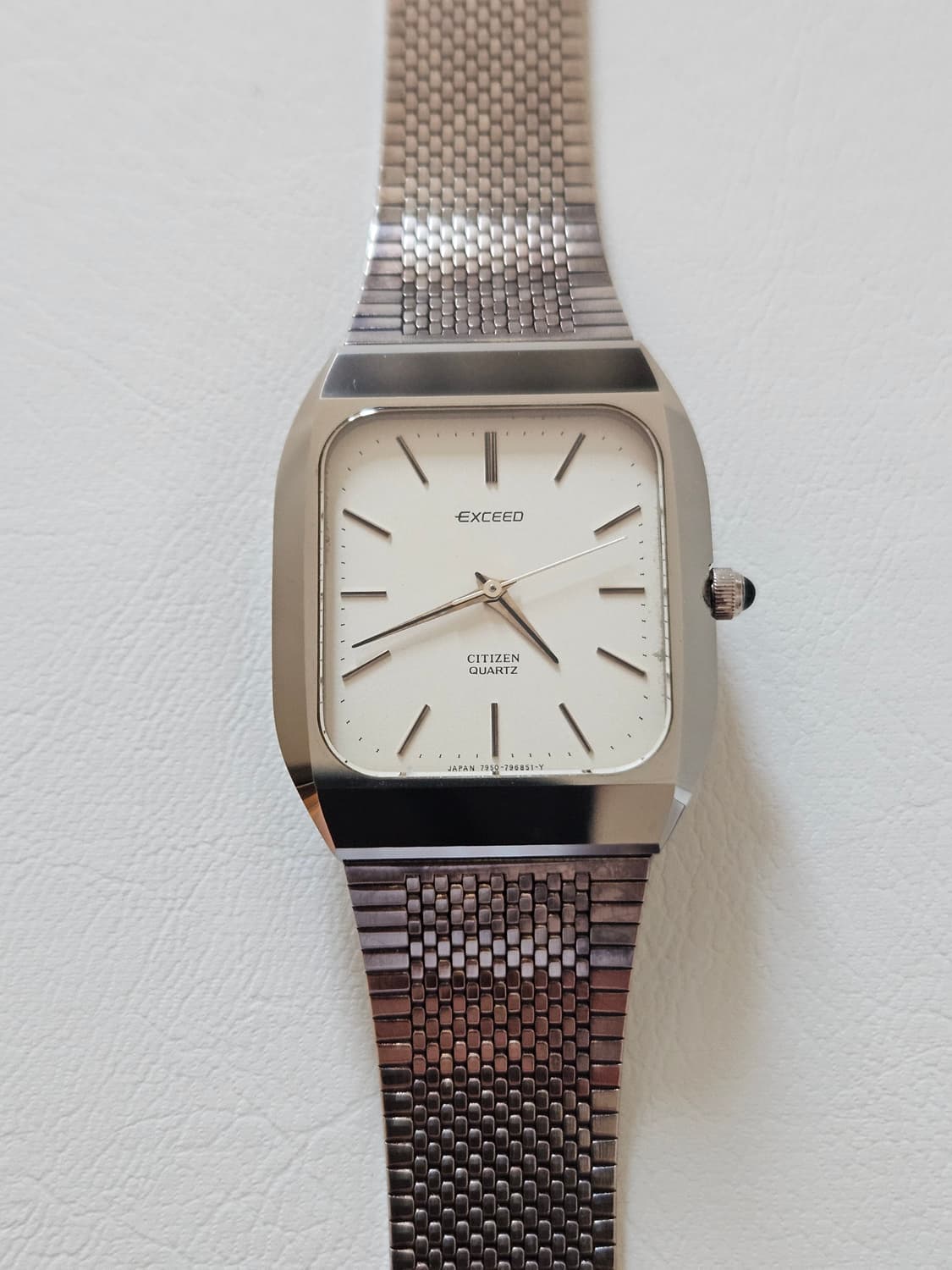 빈티지 시티즌 익시드 쿼츠 메탈 시계 상품이미지3