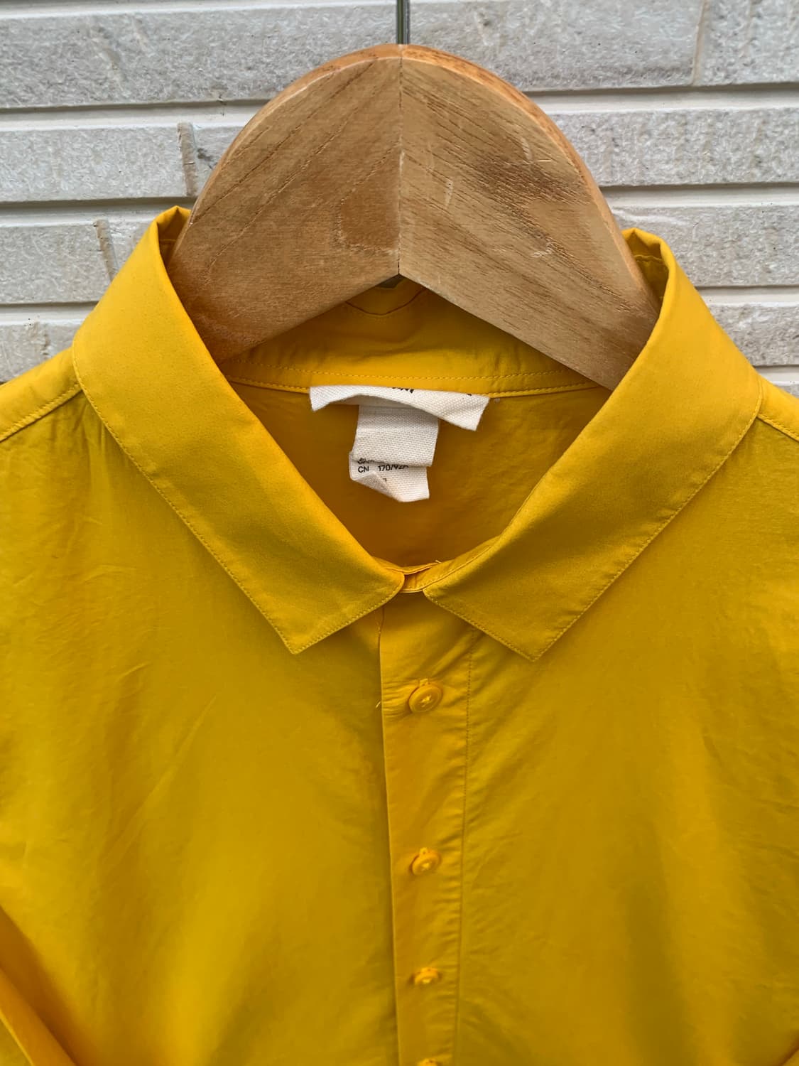 마르니 x H&M 셔츠 (yellow) 상품이미지4