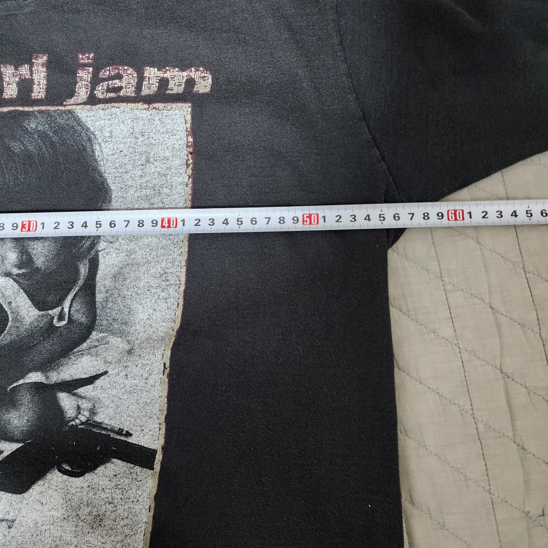 [XL] 90s 펄잼 pearl jam 크래용 녹판 빈티지 밴드티 상품이미지10