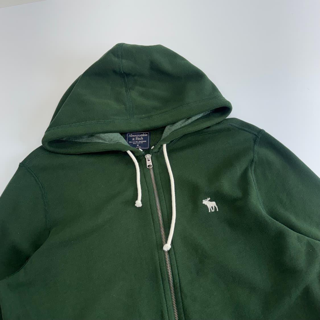 Abercrombie 아베크롬비 그린 후드집업 상품이미지4