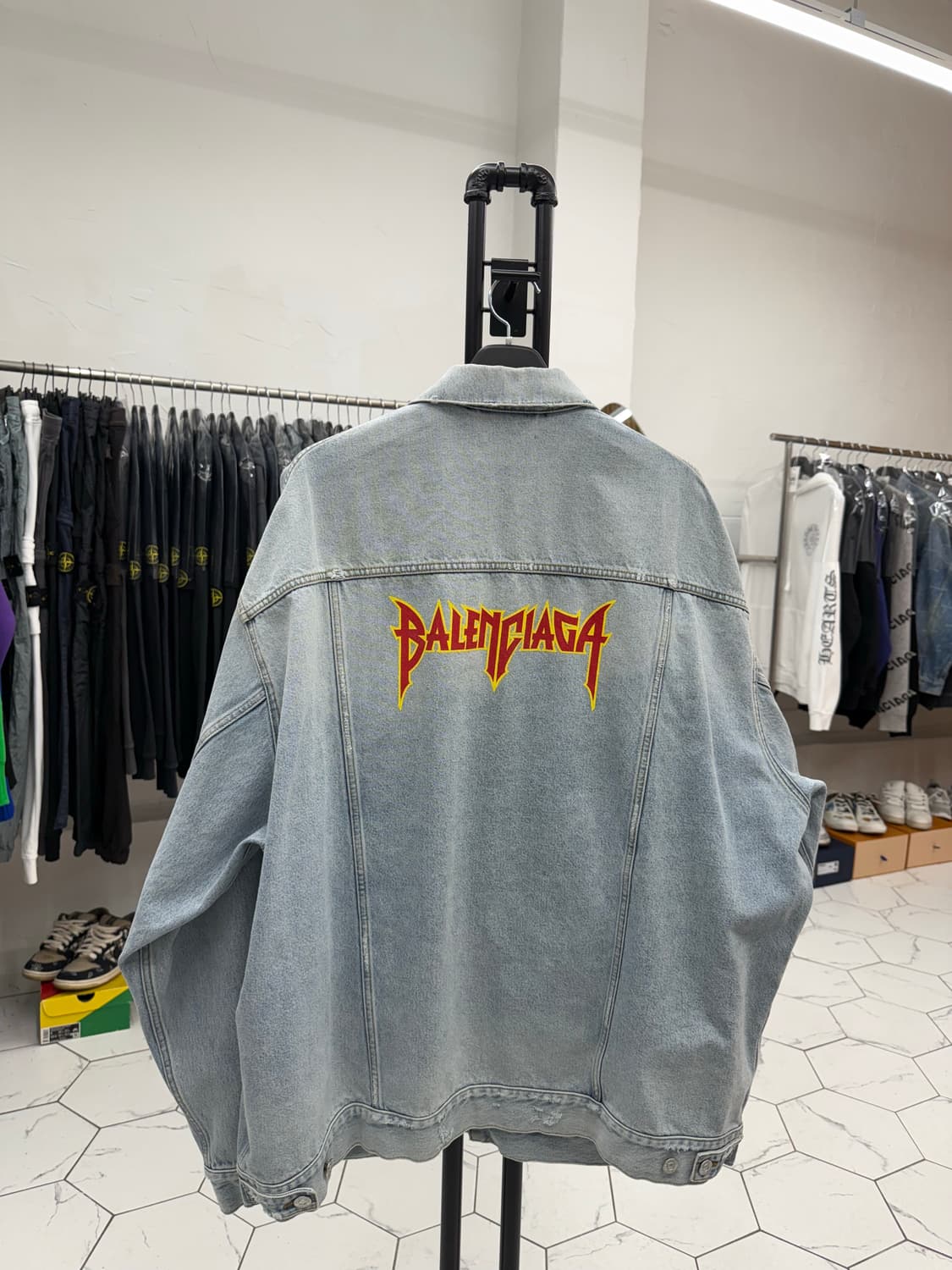 [3] 발렌시아가 메탈리카 데님 자켓 상품이미지2