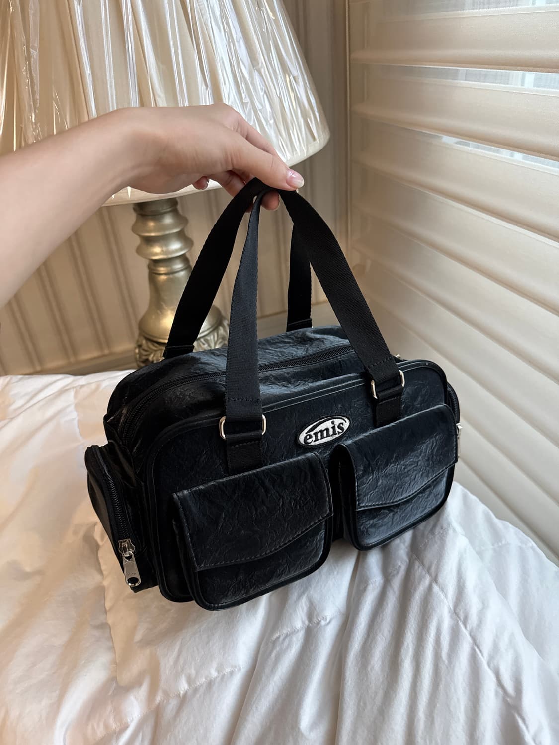 EMIS 멀티 호보백 블랙 상품이미지4