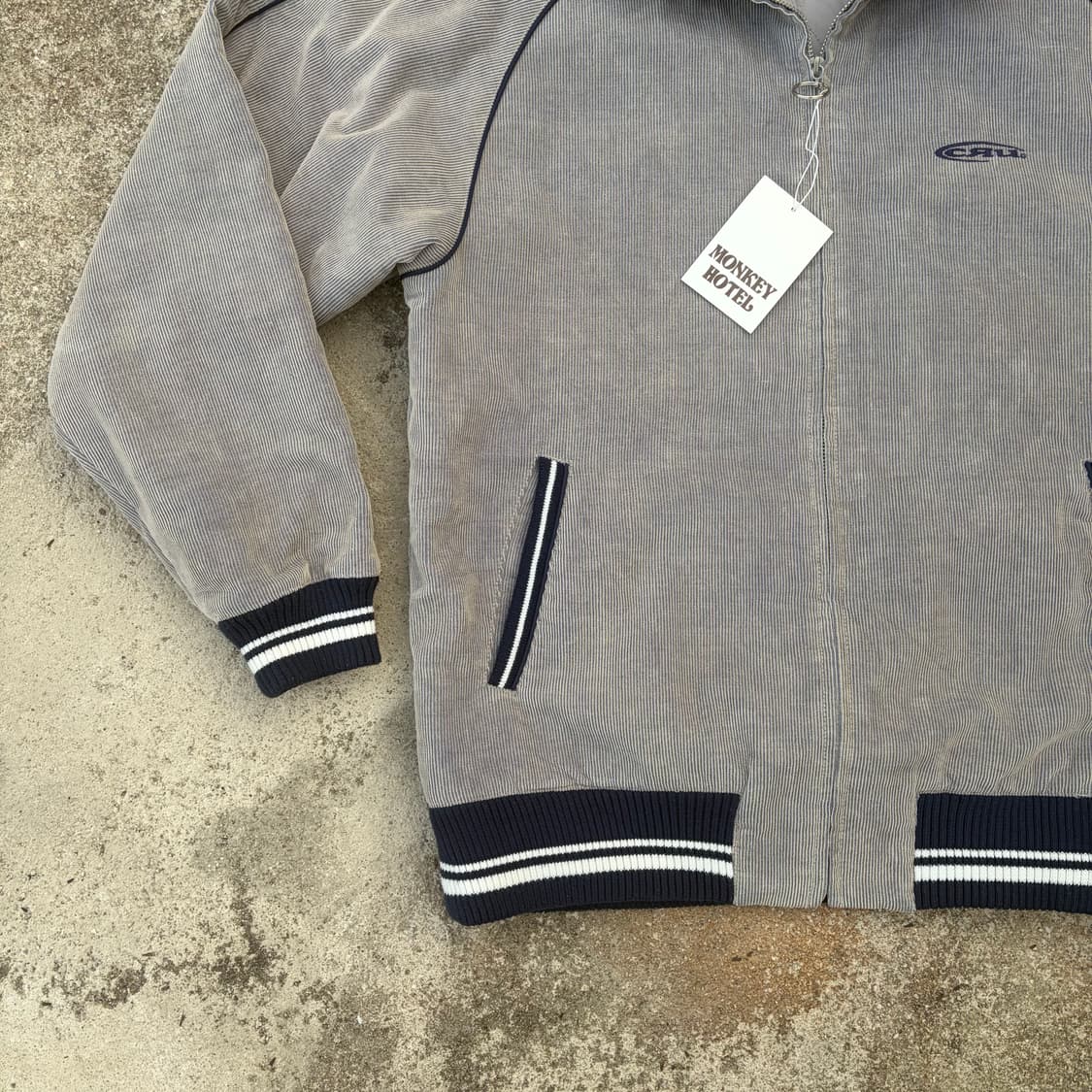 90s CRU 빈티지 코듀로이 봄버자켓 L 상품이미지3