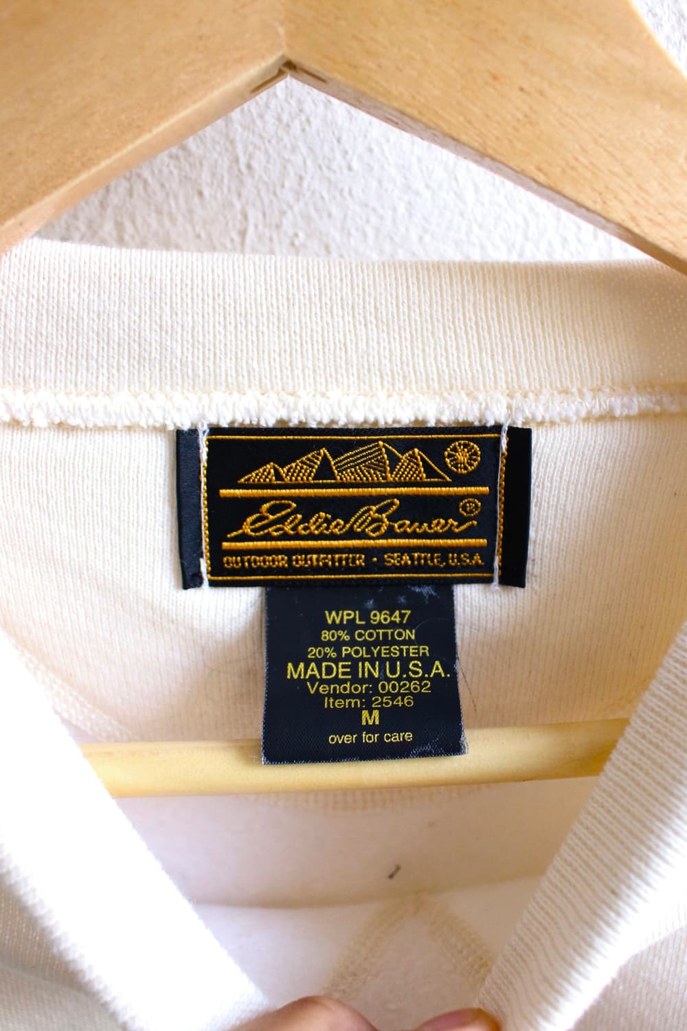 90s 에디바우어 배스 프린트 스웻셔츠 상품이미지6