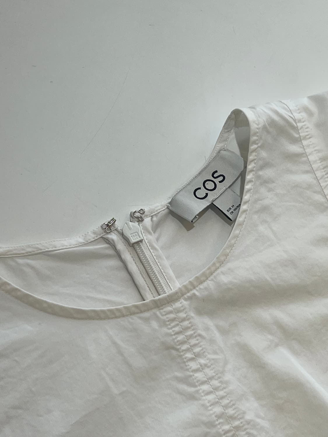 COS 코스 블라우스 화이트 상품이미지3