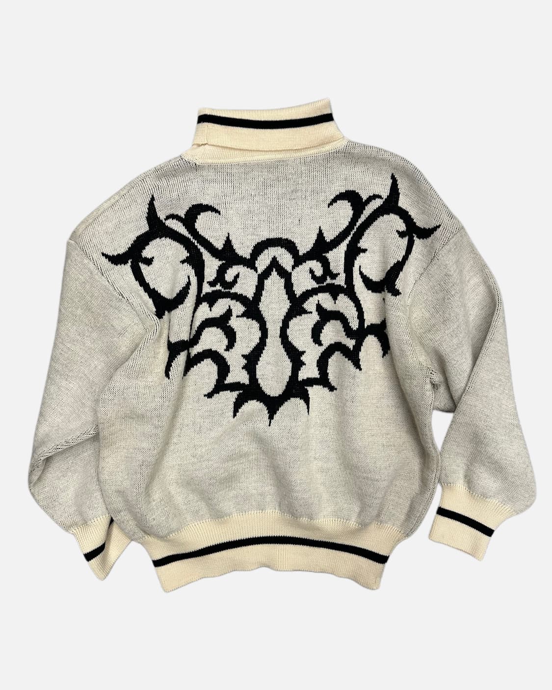 jacquard trival tultle wool knit 상품이미지3