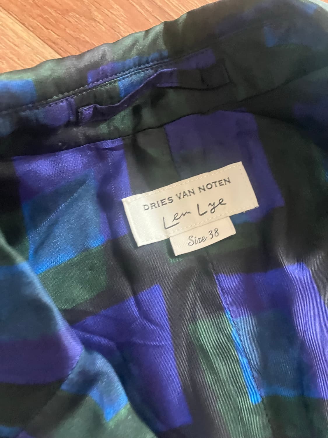Dries van noten len lye 슬리브리스 자켓 상품이미지2