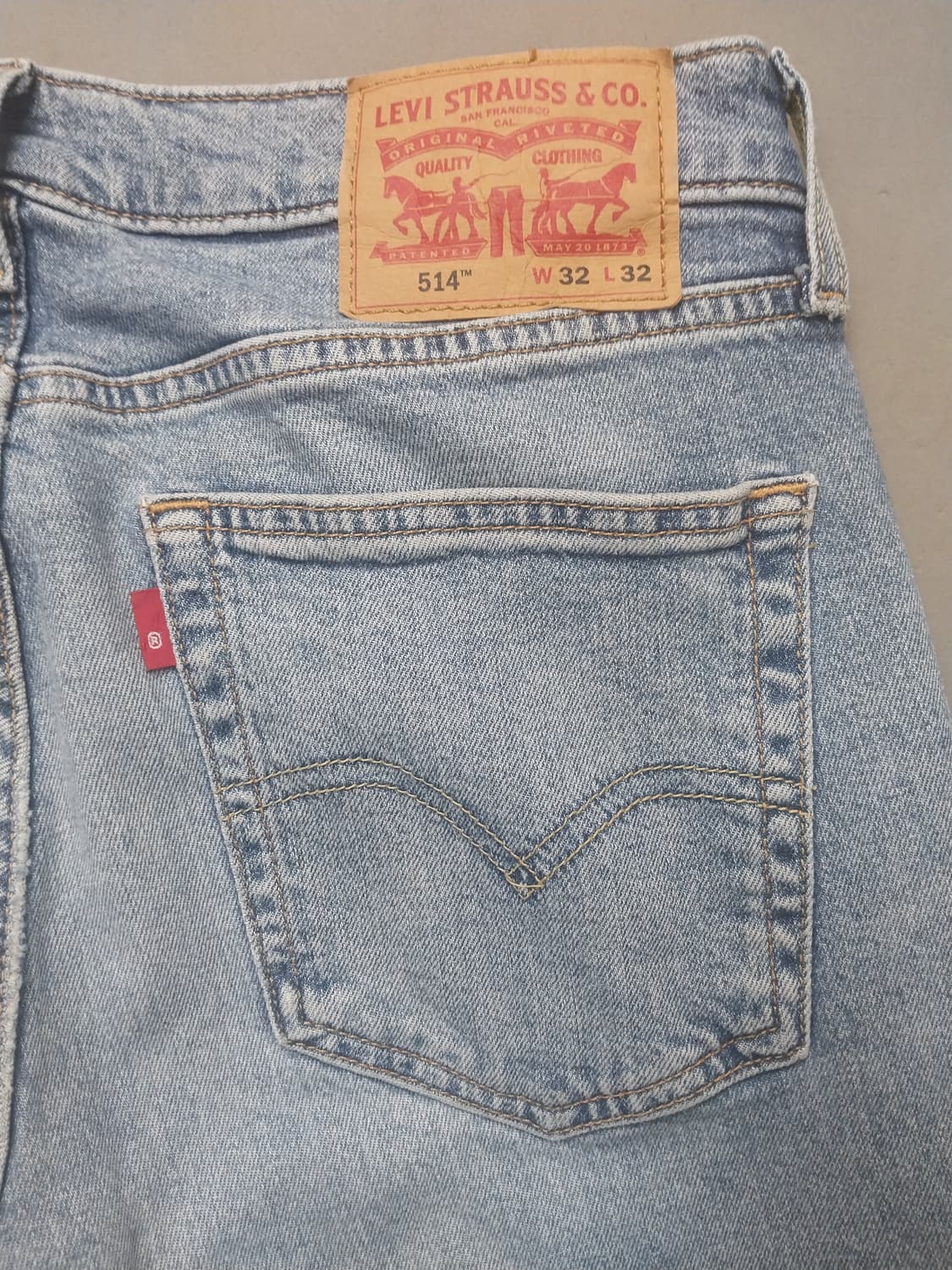 [32] 리바이스 514 R탭 슬림 스트레이트진 청바지 상품이미지8