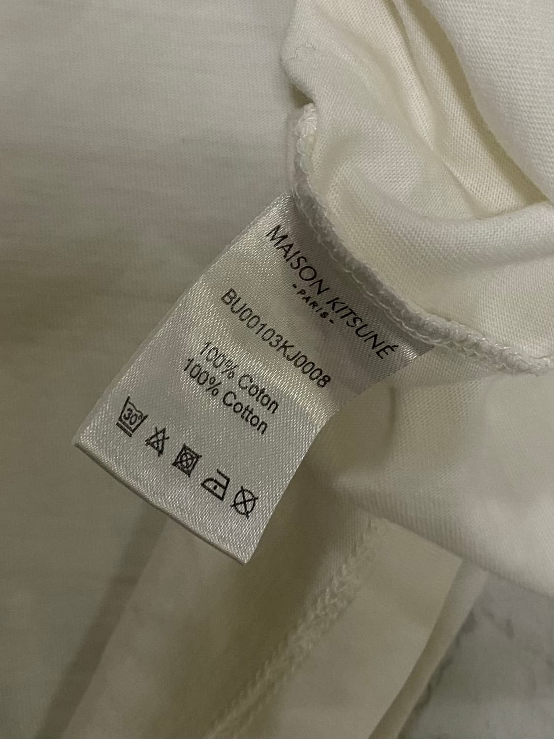 메종키츠네 반팔티 2 장 사이즈 100 일괄 가격 판매 상품이미지8