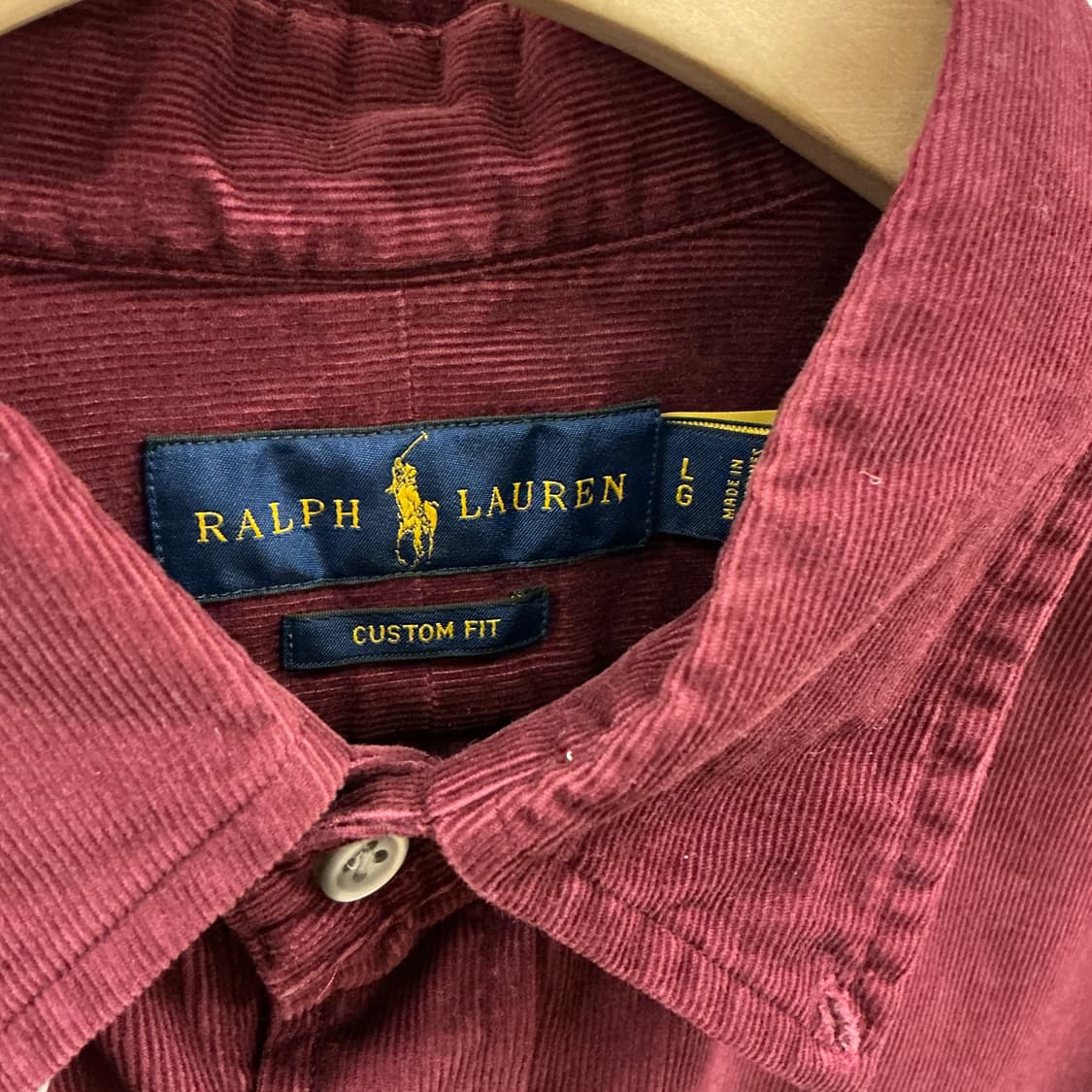 폴로 랄프로렌 코듀로이 셔츠 상품이미지2