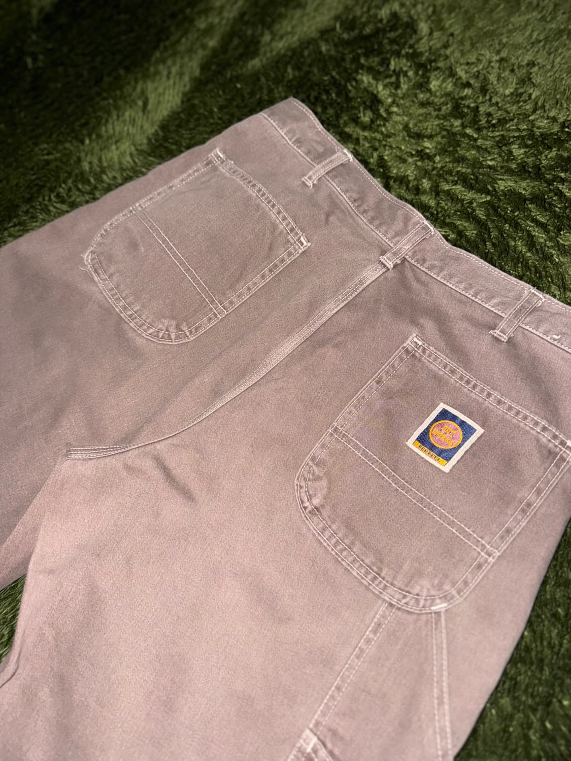 BEEBELL JAPAN 비벨 재패니즈 가먼트 다잉 카펜터 팬츠 브라운 상품이미지8