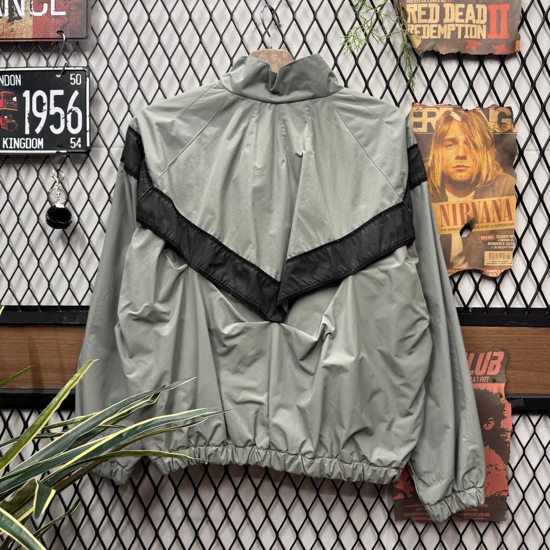 XS/R 90s IPFU 1세대 US ARMY 오리지널 V스카치 바람막이 상품이미지2