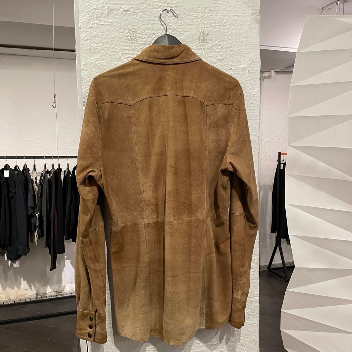 돌체앤가바나 스웨이드 웨스턴 셔츠 상품이미지3