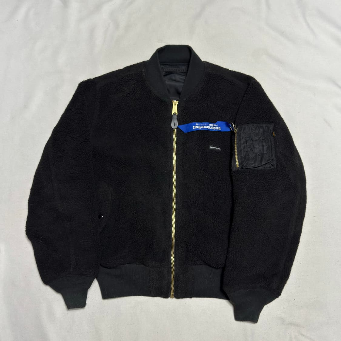 L 알파인더스트리 X 디스이스네버댓 리버시블 항공 자켓 상품이미지4