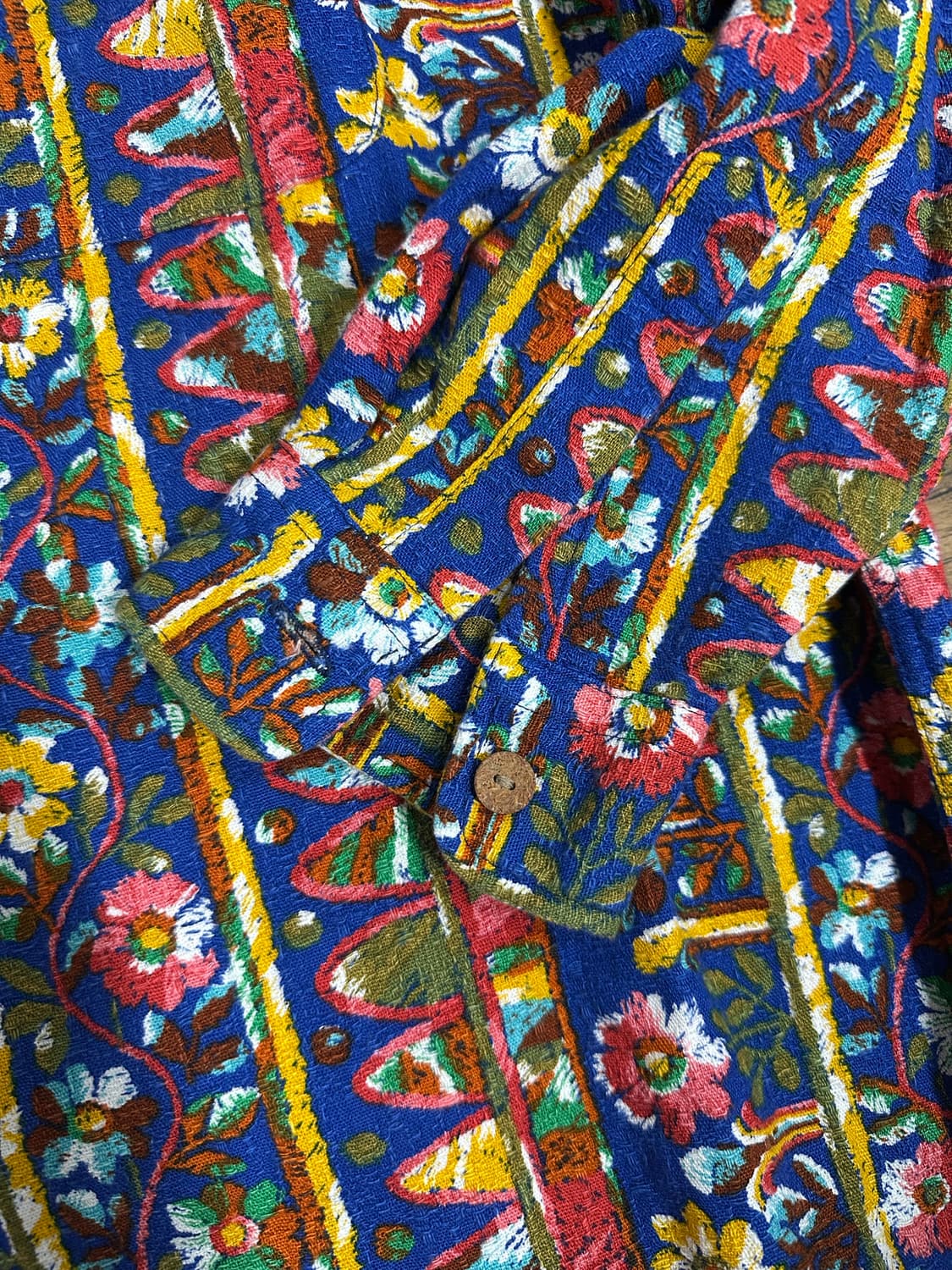 Prop Crop 빈티지 패턴 셔츠남방 XL-XXL 상품이미지4