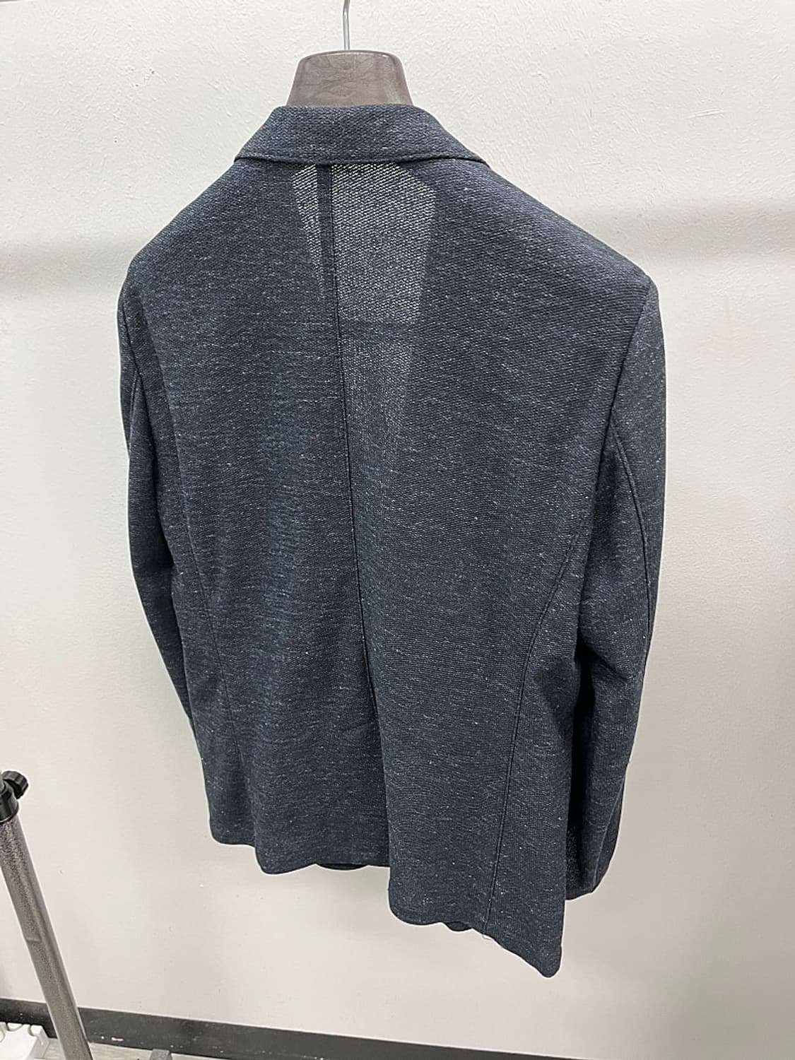 100) 시리즈 네이비 린넨스판자켓  상품이미지3