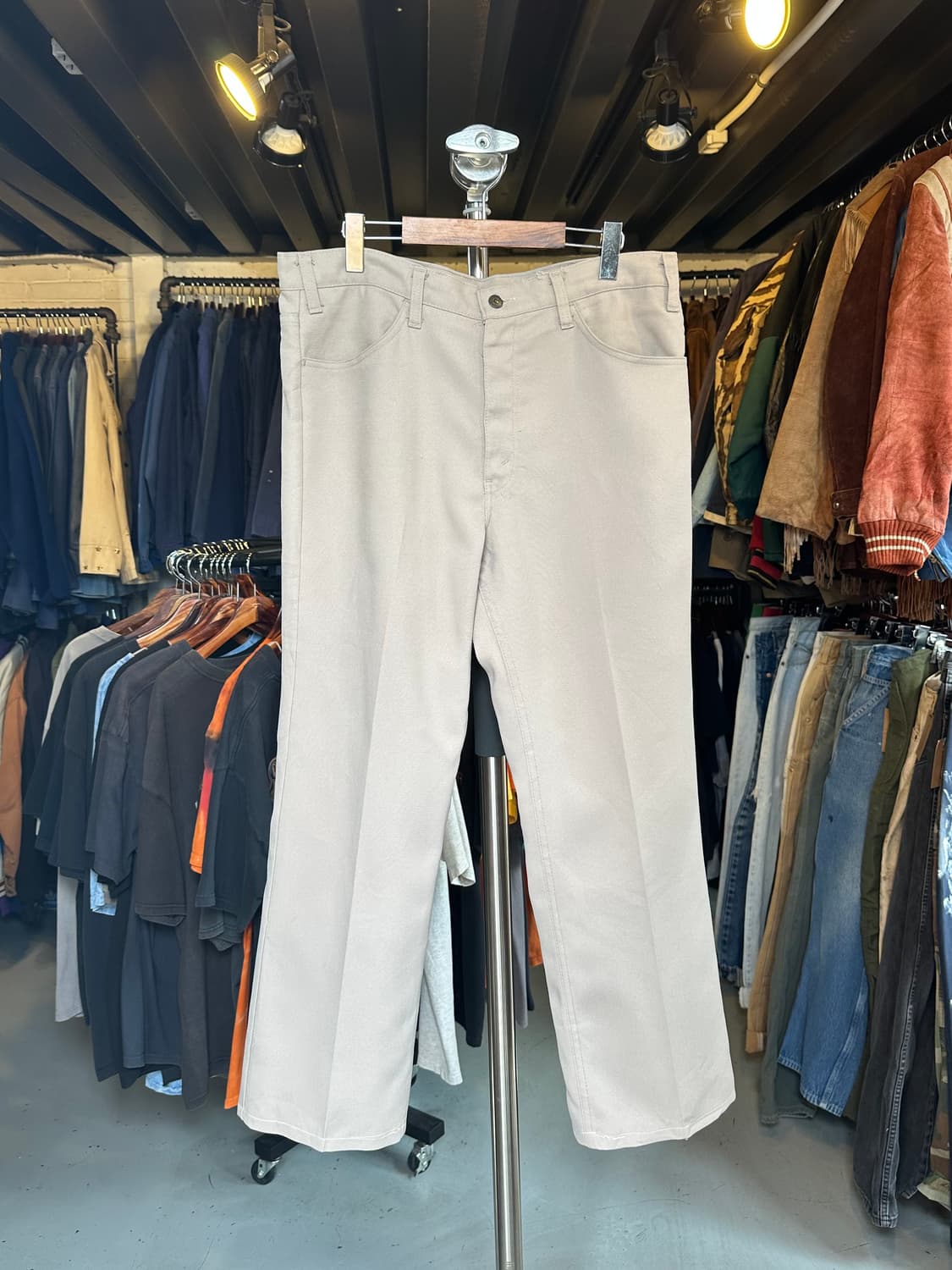 80s 리바이스 블랙탭 폴리코튼 트윌 슬랙스 34x30 상품이미지1