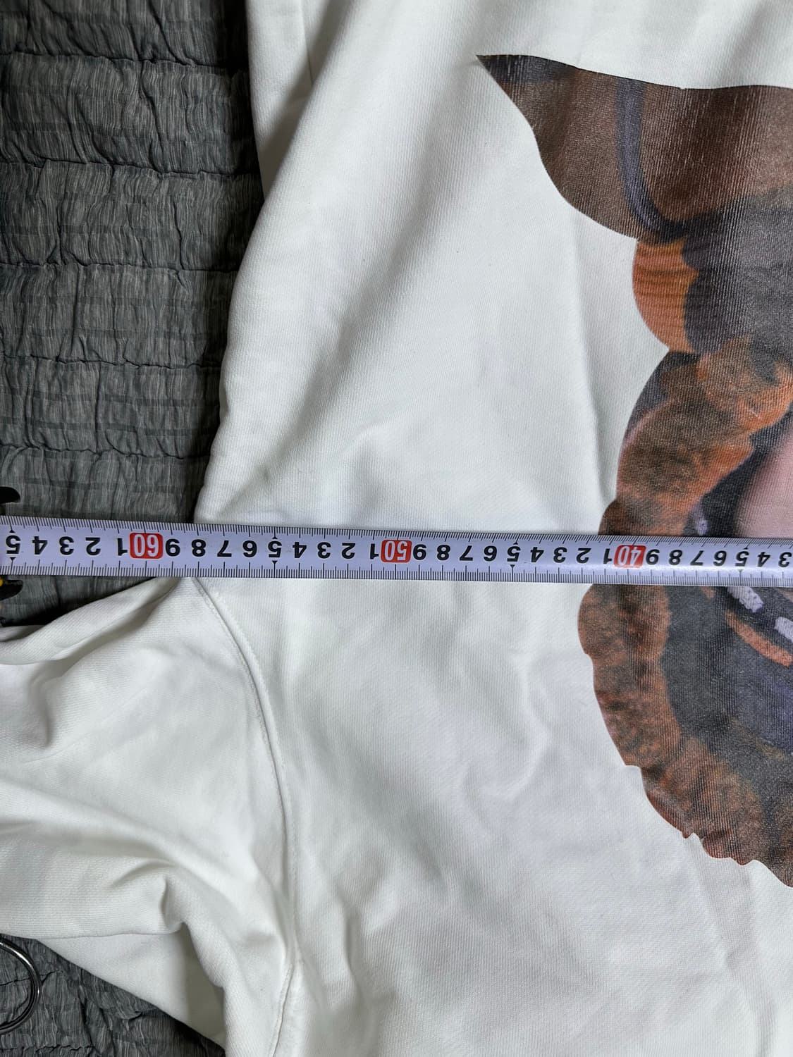 아크메드라비 흰색 후드티 프린팅 상품이미지7