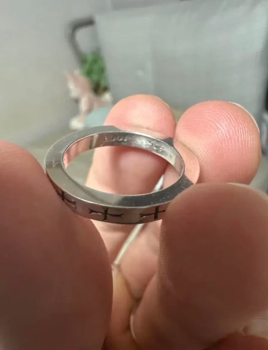 크롬하츠 퍽유링 포에버링 20호 18호 정품 보증서 구성 급처분 상품이미지7