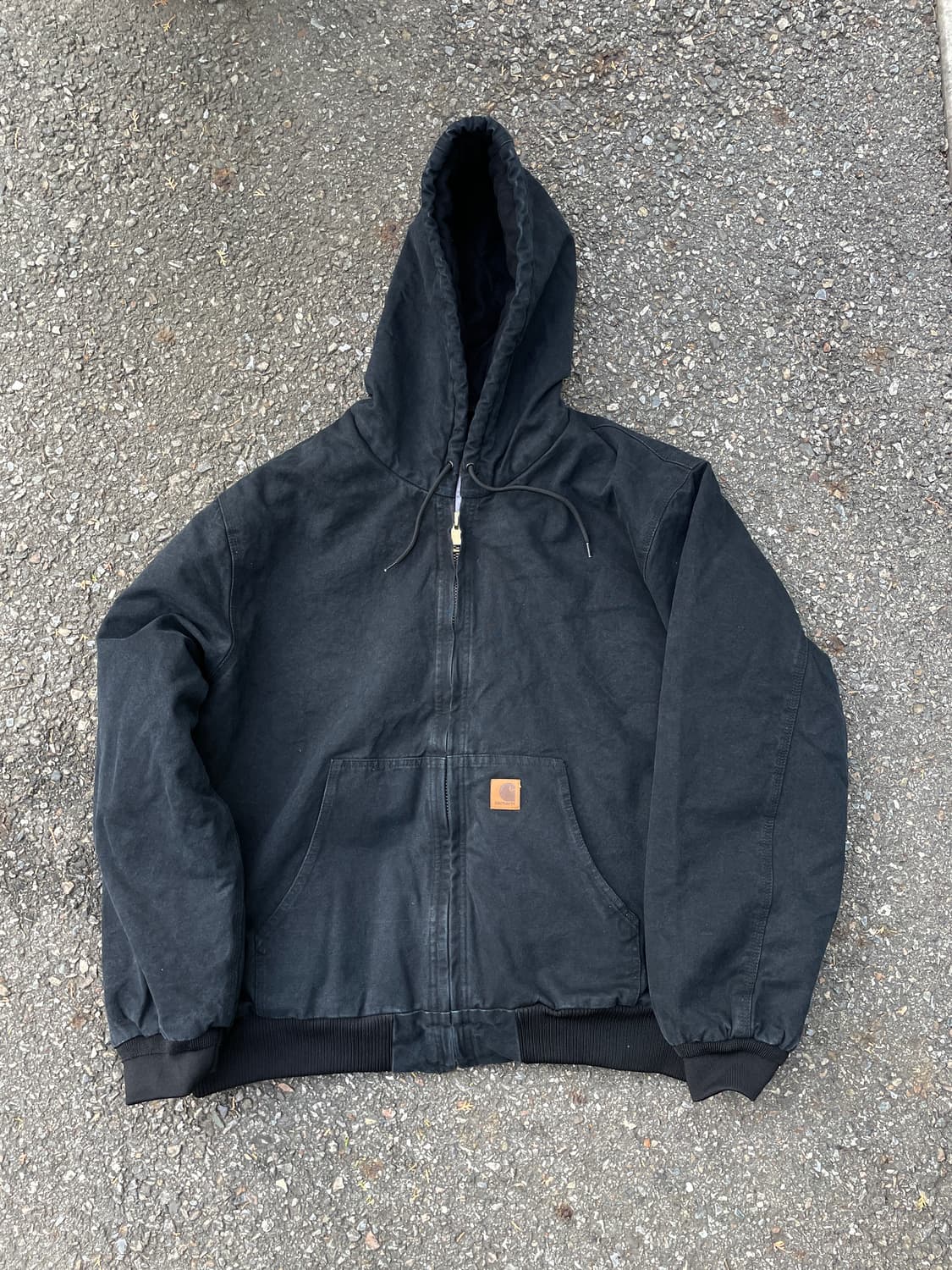 00s 칼하트 j130 덕 엑티브 재킷 L (105~110) 블랙 상품이미지1