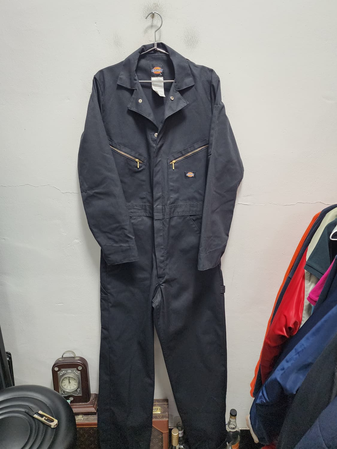 디키즈 블랙 점프수트 작업복 상품이미지1