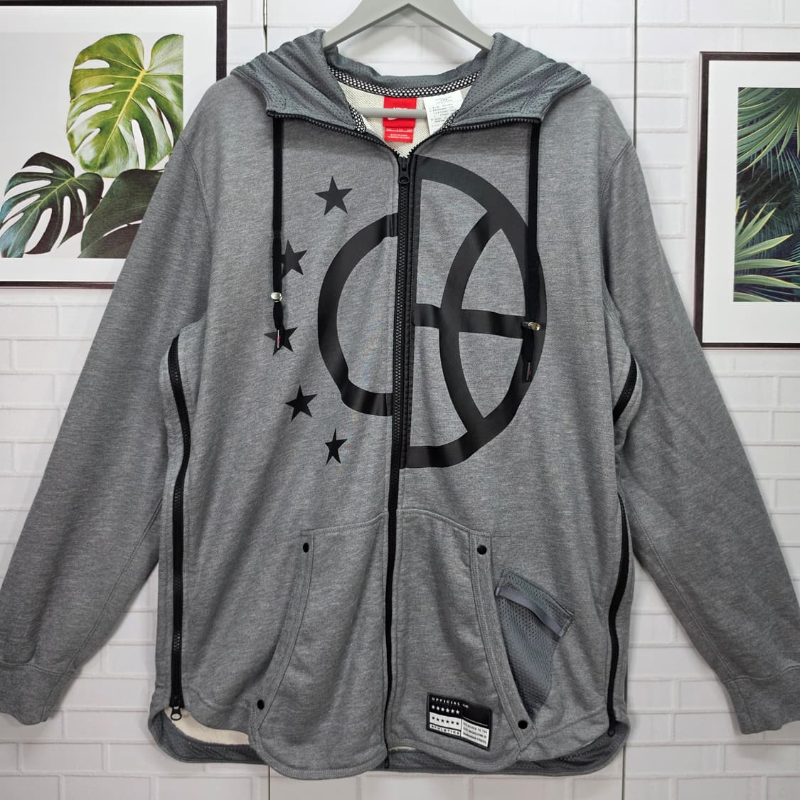 나이키 에어 빅로고 베스킷볼 후드 집업 자켓 점퍼 2XL 110사이즈 상품이미지2