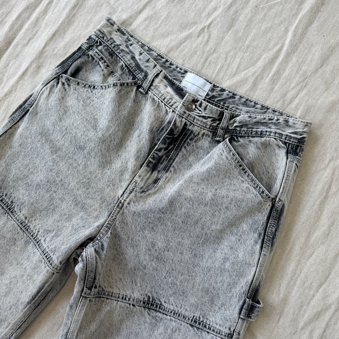 메종미네드 스톤워시 카펜터 팬츠 50 상품이미지4