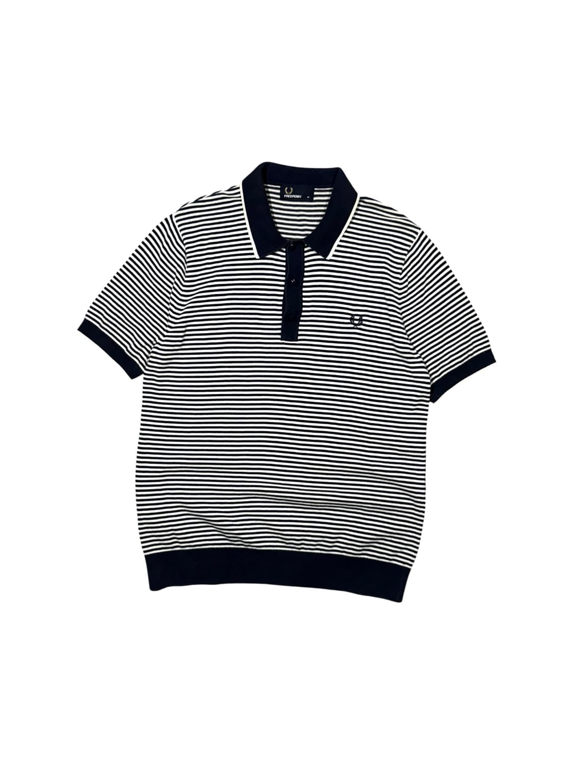 Fred perry 프레드페리 반팔 카라 니트 상품이미지1