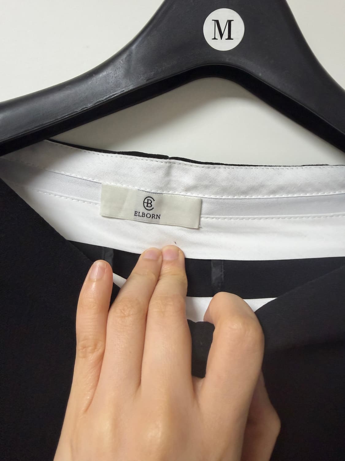 엘보른 블랙 슬랙스 36 (새상품) 상품이미지5