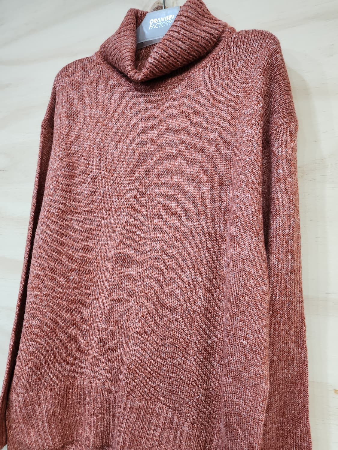 220) 여성 목폴라 니트 상품이미지3