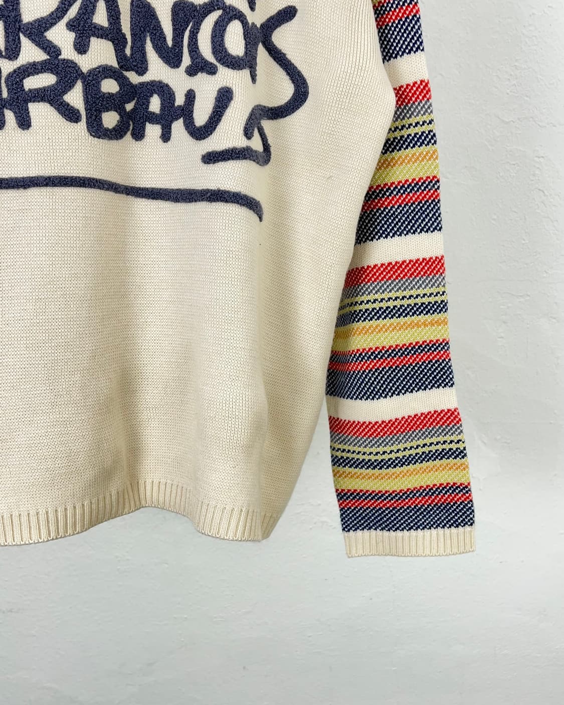 90s 마리떼 프랑소와 저버 맥시칸 줄스 후디 니트 스웨터 상품이미지5