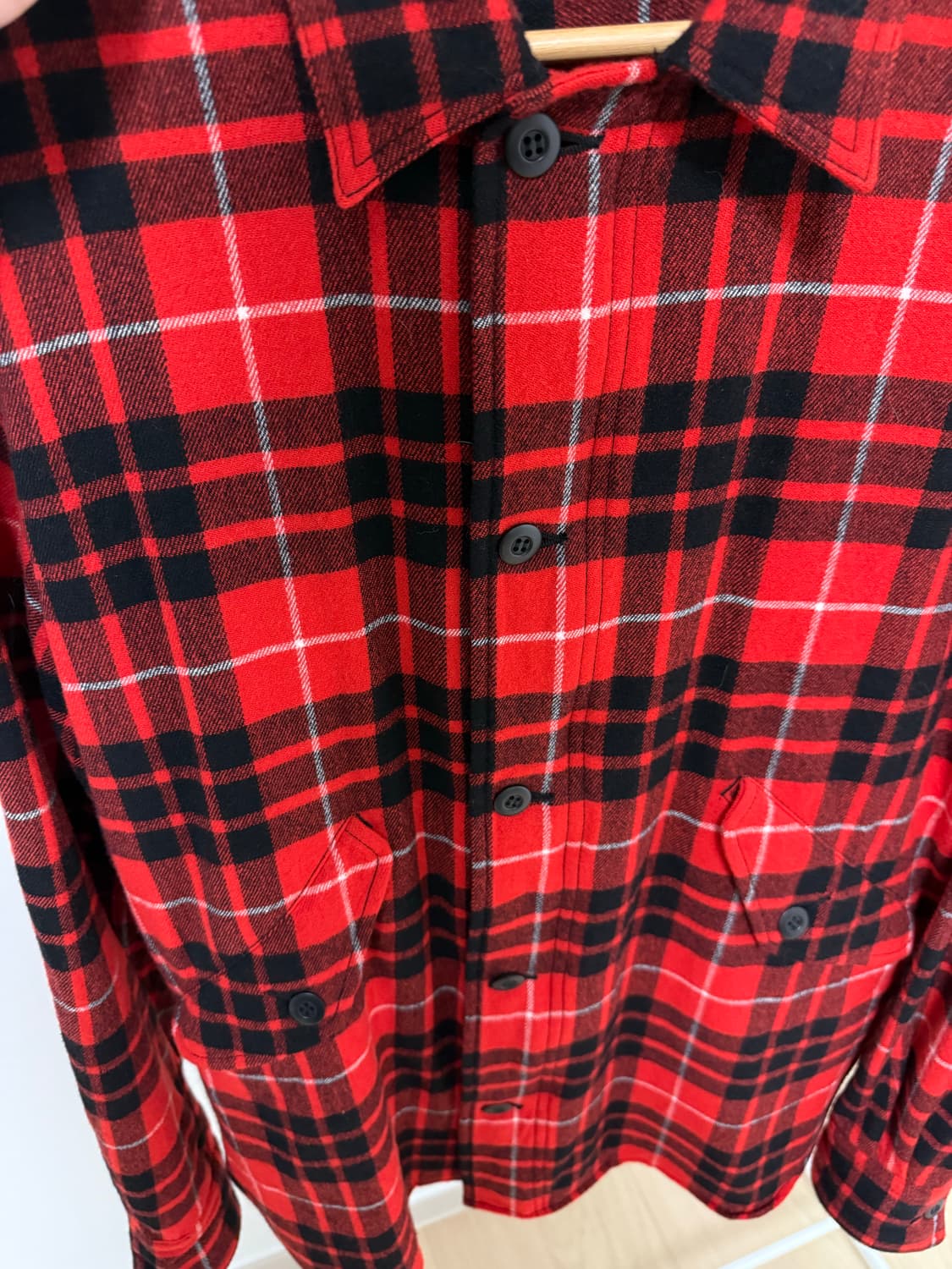 Comme des garcons homme 플란넬 셔츠 자켓 상품이미지5