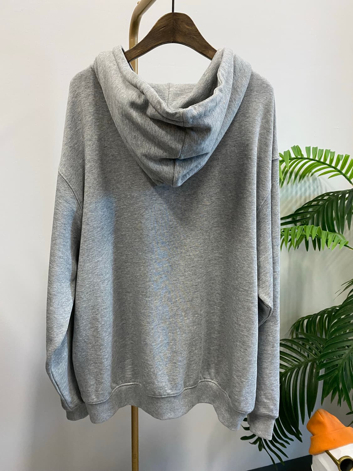 크리틱 웜홀 로고 후디 자켓(그레이) 상품이미지5