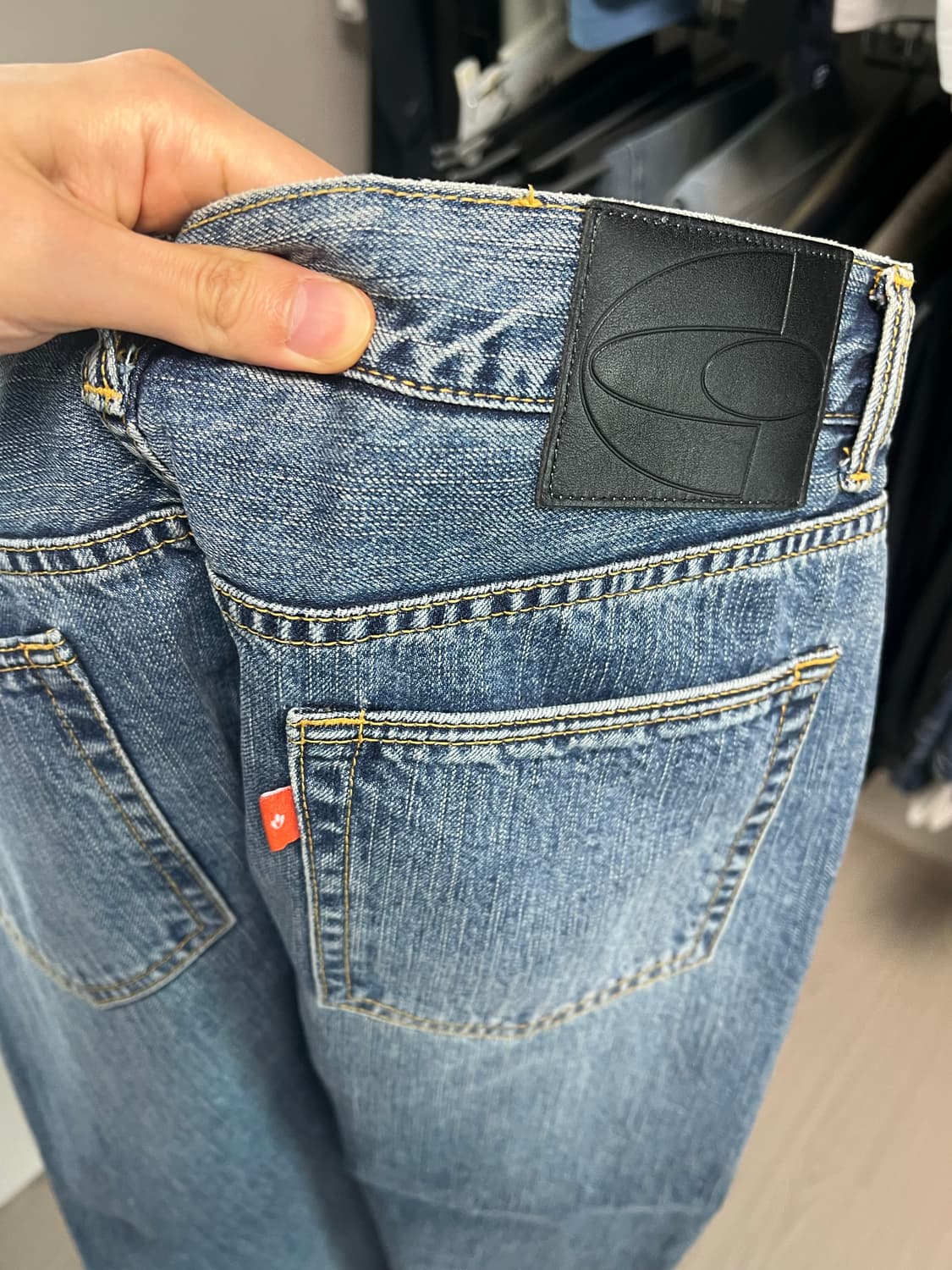 칼리코 진즈 2.1 Seaside Blue 데님 팬츠 34 상품이미지5