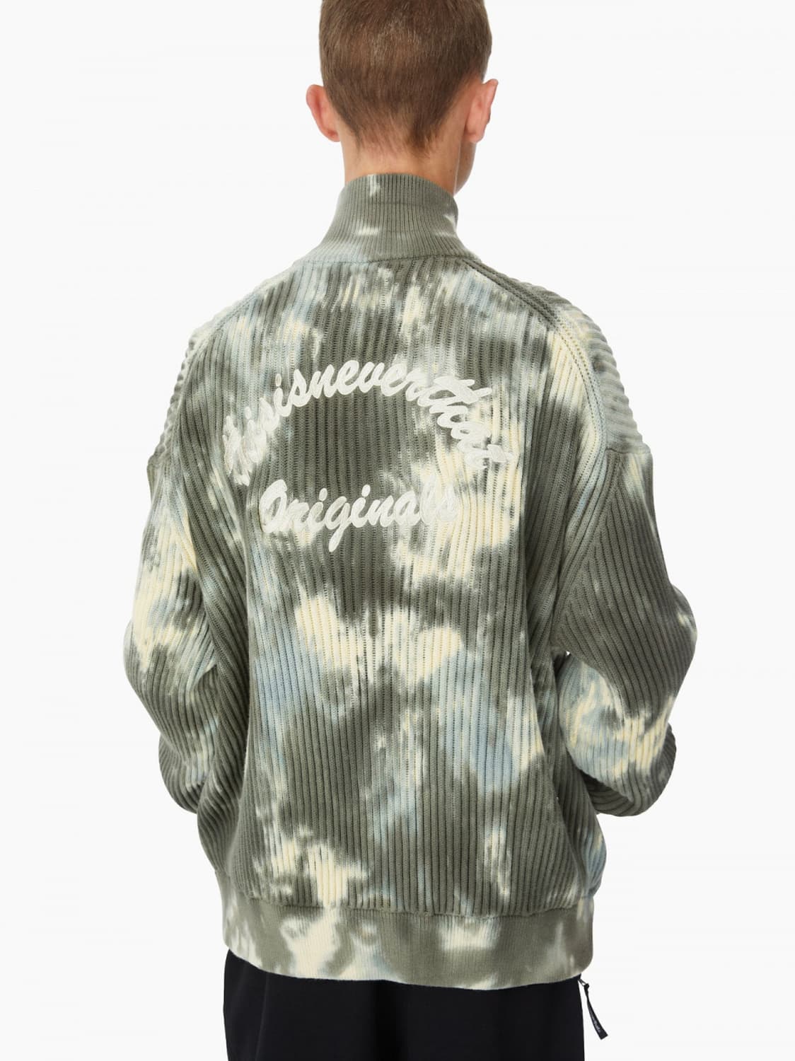 디스이즈네버댓 풀 트랙탑 와플 집업 자켓 멀티 L 상품이미지4