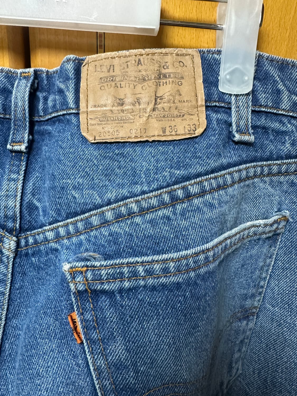 80s 리바이스 505 상품이미지3