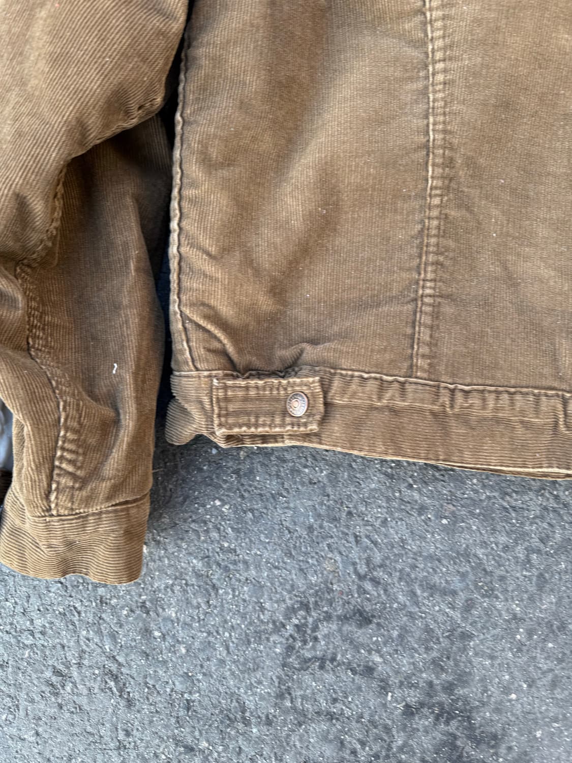 70-80s USA Levis 리바이스 쉐르파 코듀로이 트러커 자켓 상품이미지3