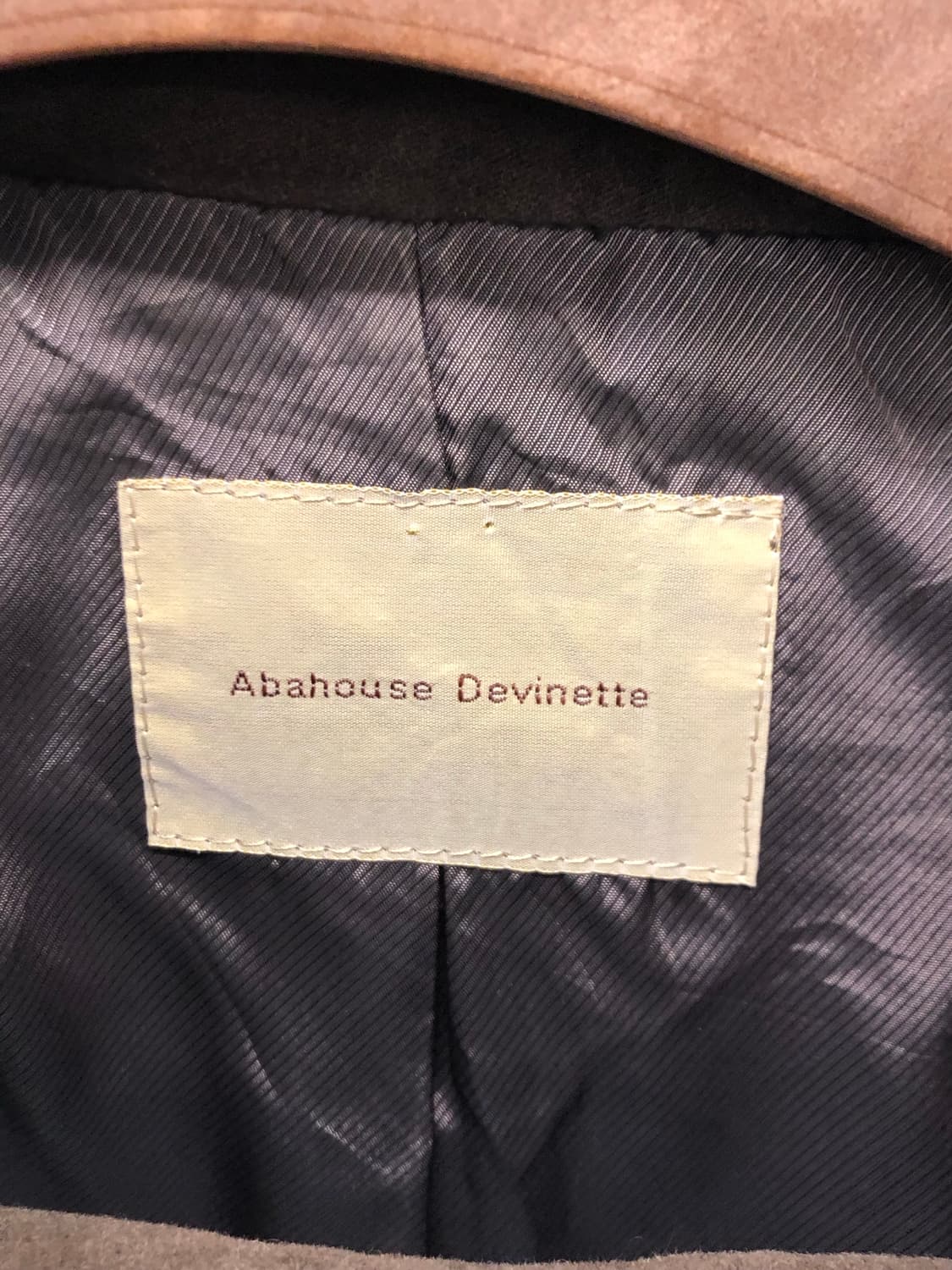 abahouse devinette 몰스킨 자켓 상품이미지4