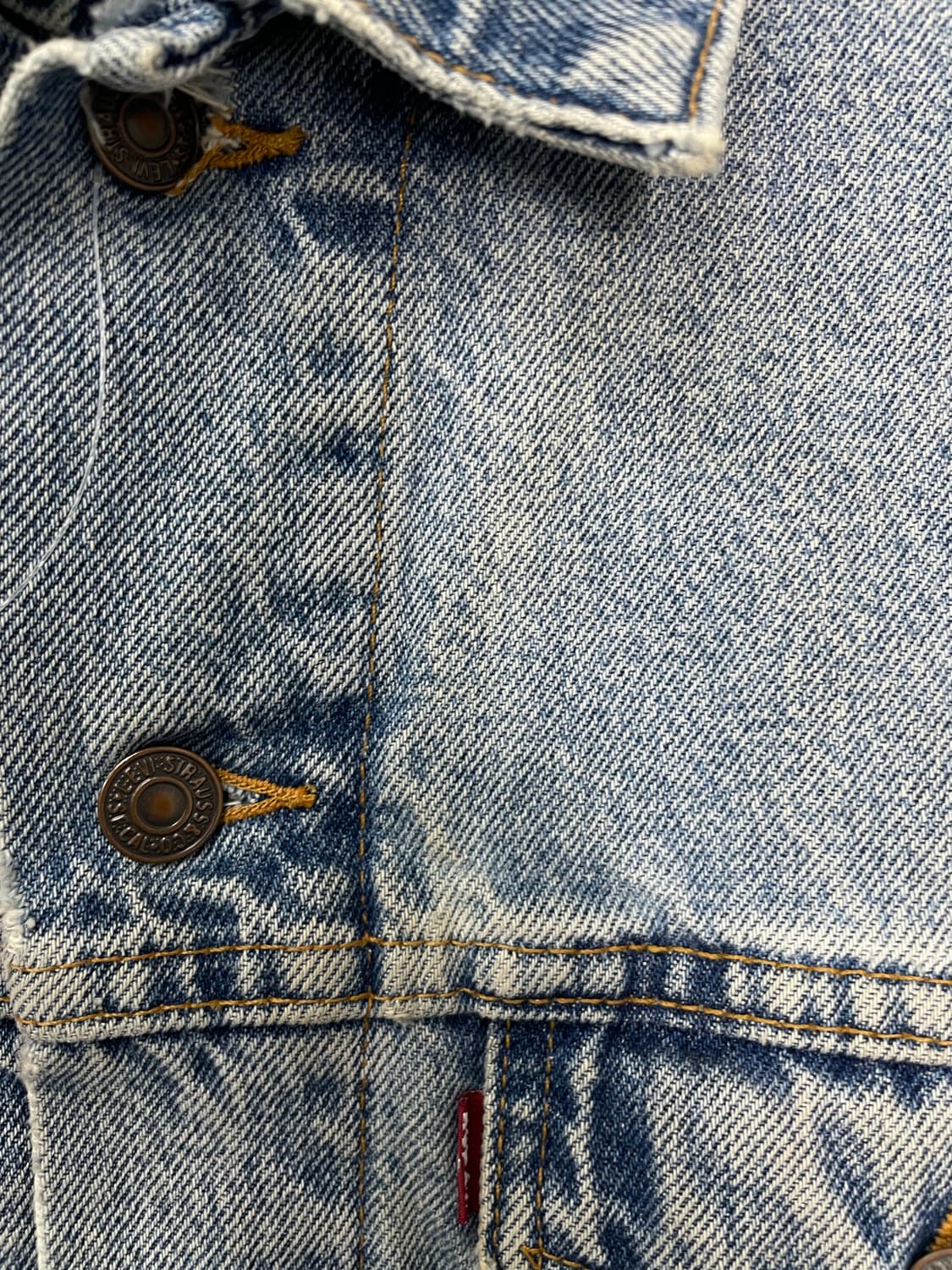 리바이스 90s 레드탭 블랭킷 데님 트러커 자켓 H2218 상품이미지7