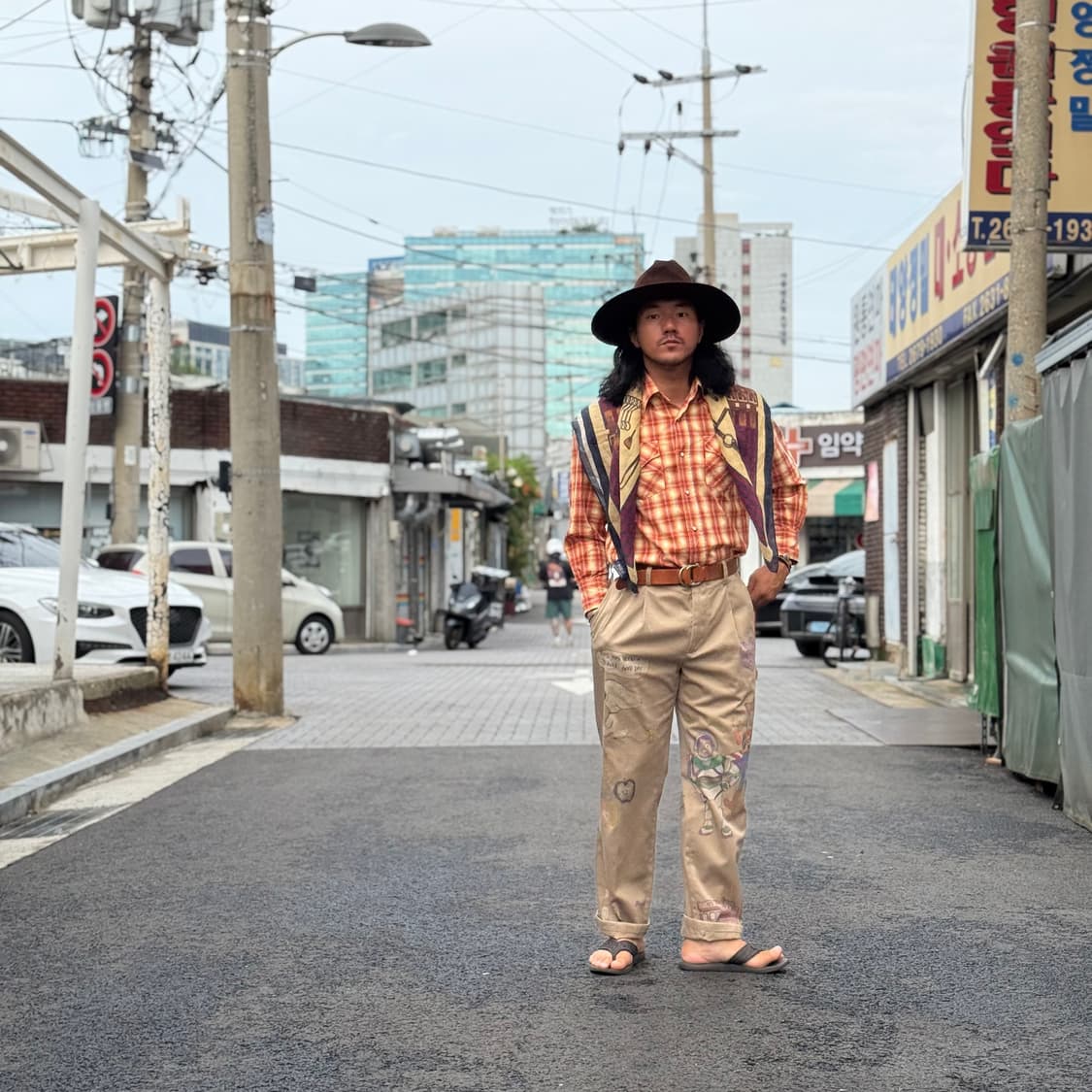 에드윈 503 웨스턴 셔츠 M 상품이미지7