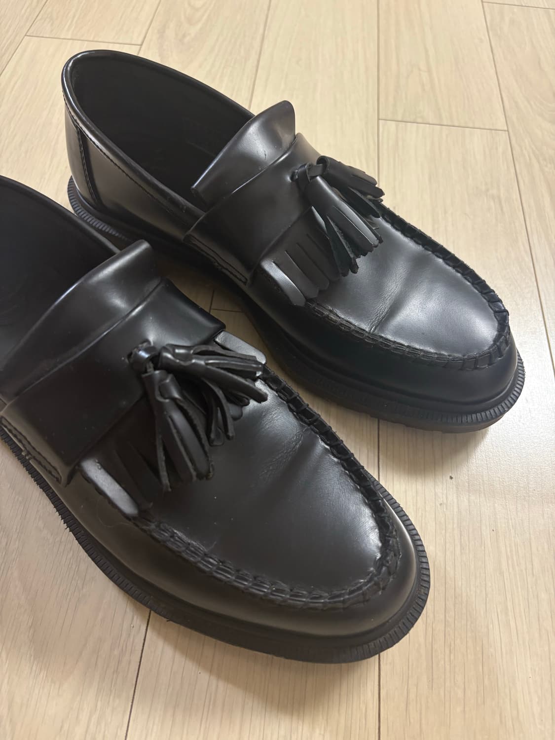 닥터마틴 아드리안 블랙 테슬 로퍼 uk7 us8 260mm 상품이미지6